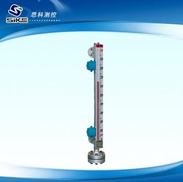 top mounted magnetic float level gauge